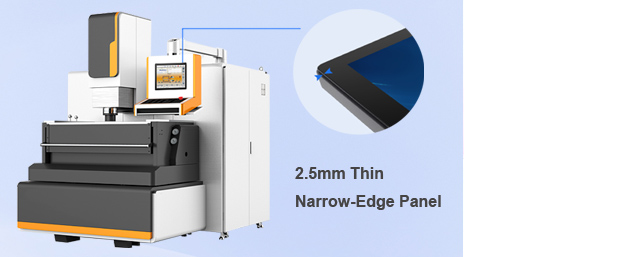 23.8 inch 24 inch Widescreen Robust Panel Mount Monitor with DP/BNC Ports