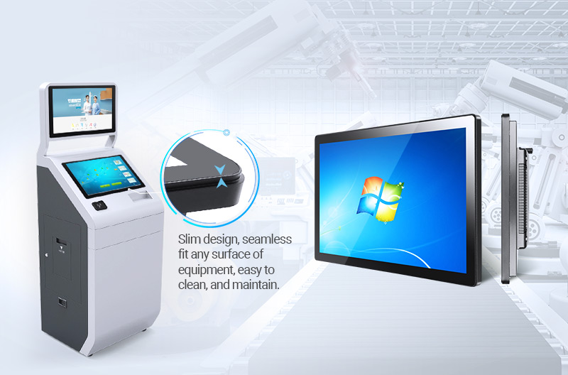 Panel-mount Industrial Touchscreen PC with Various Operating Systems For Kiosks